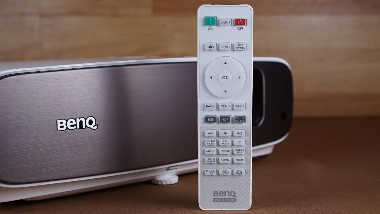 BenQ_HT3560_PJBProdShot_Remote - Projector Reviews Images